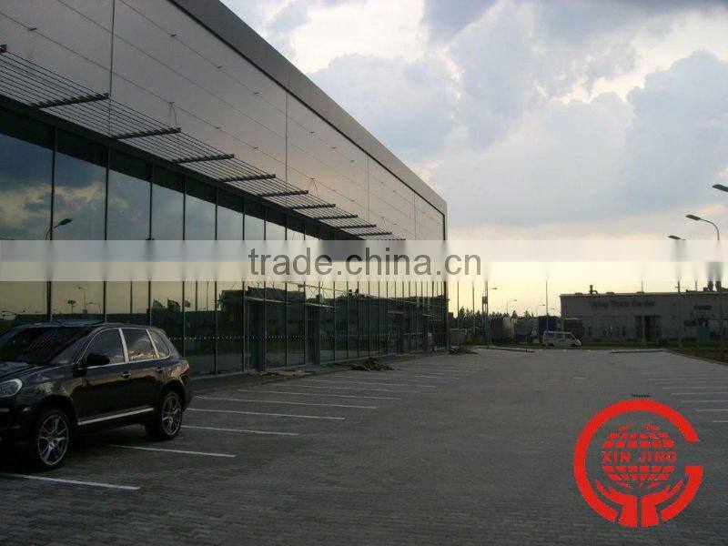 Aluminum decoration window door