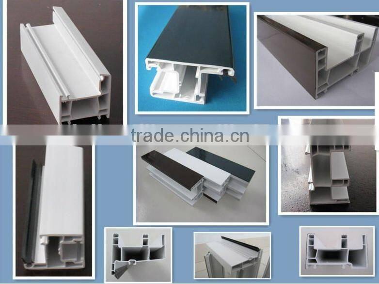 PVC extrusion plastic profiles