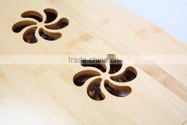 Bamboo laptop desk, folding laptop desk