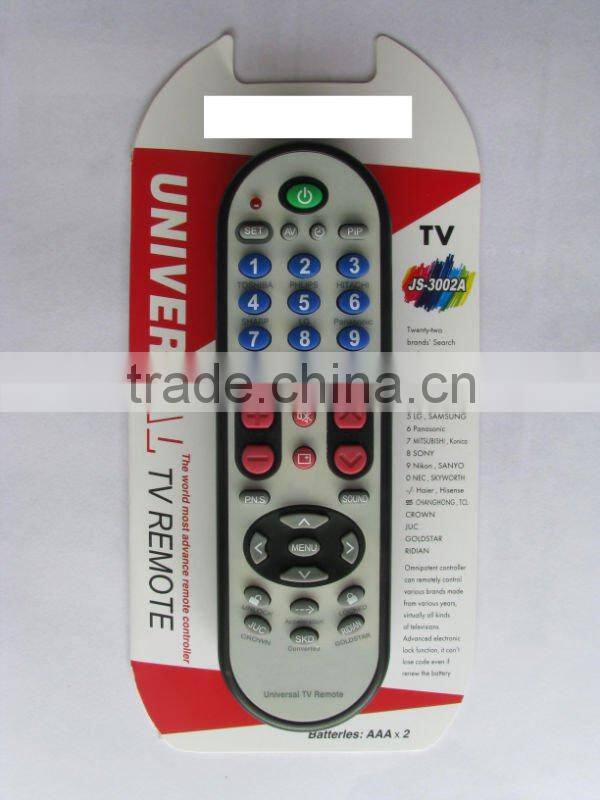 JS-188A IS A TV UNIVERSAL PROGRAMMABLE REMOTE CONTROL