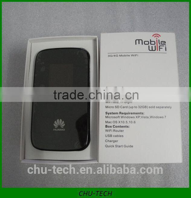 UAWEI E589 4G LTE 100Mbps Pocket Mobile WiFi Wireless Modem Router Support 10 WiFi Devices Simultaneously