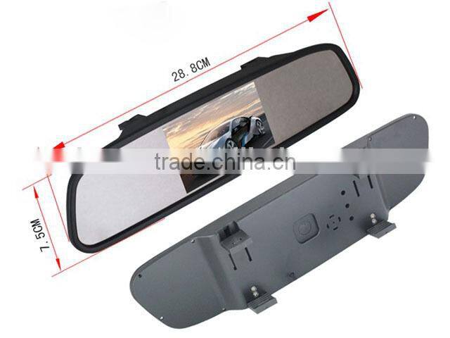 Hot-selling car monitor, rear view mirror car monitor,lcd car monitor
