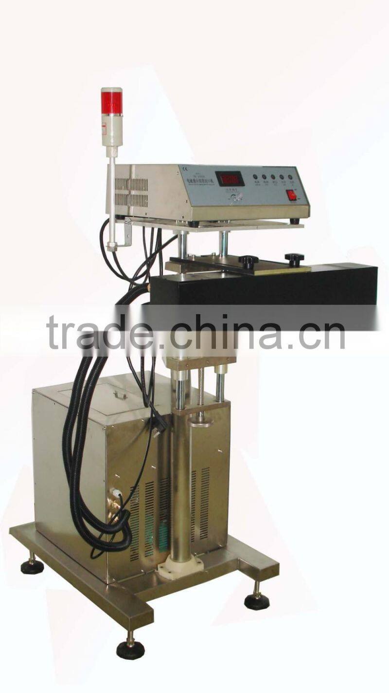 Automatic continuous electromagnetic induction aluminum foil jar heat sealing machine
