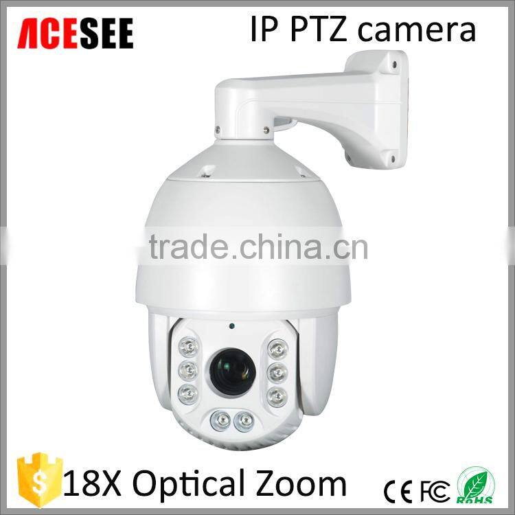 Top selling products in russia p2p Hi3518E CMOS auto track ip high speed dome camera