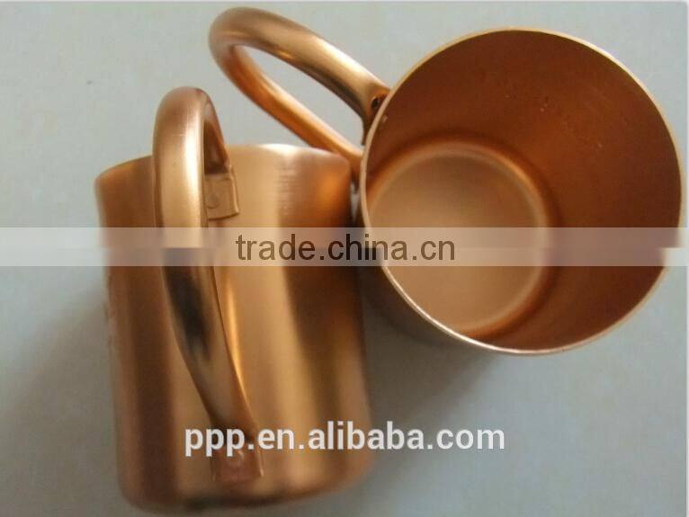 Aluminium electrolysis mug/ bar popular mug/ ecofriendly material beer cup