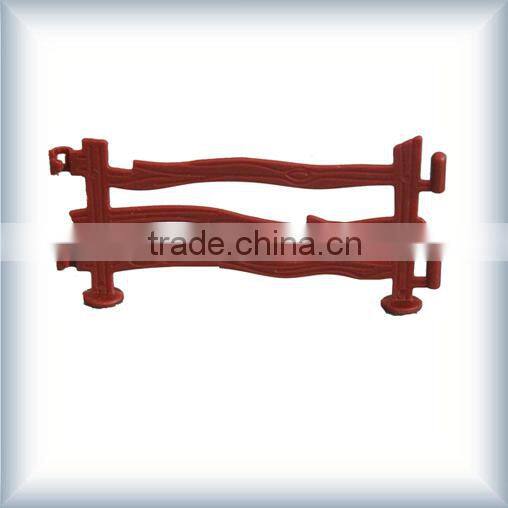 3D decorative concrete fence,N09-002,decorative outdoor scale model fence,architectural outdoor security model fence