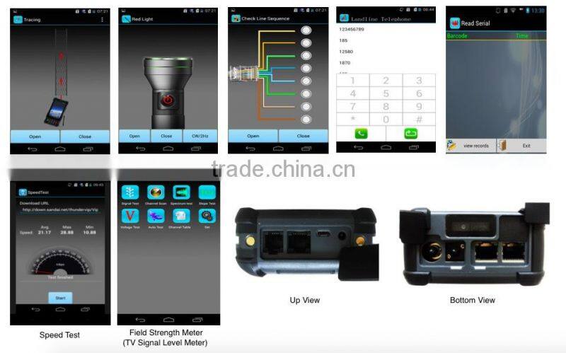 SENTER ST327 Android os telecom test PDA terminal pda vdsl tester VDSL/VDSL2 tester