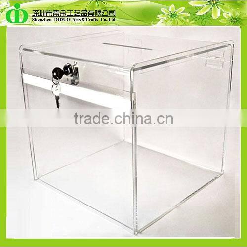 DDD-0082 Trade Assurance Shenzhen Factory Wholesale SGS Test Customized Ballot Box With Locking Cash Drawer