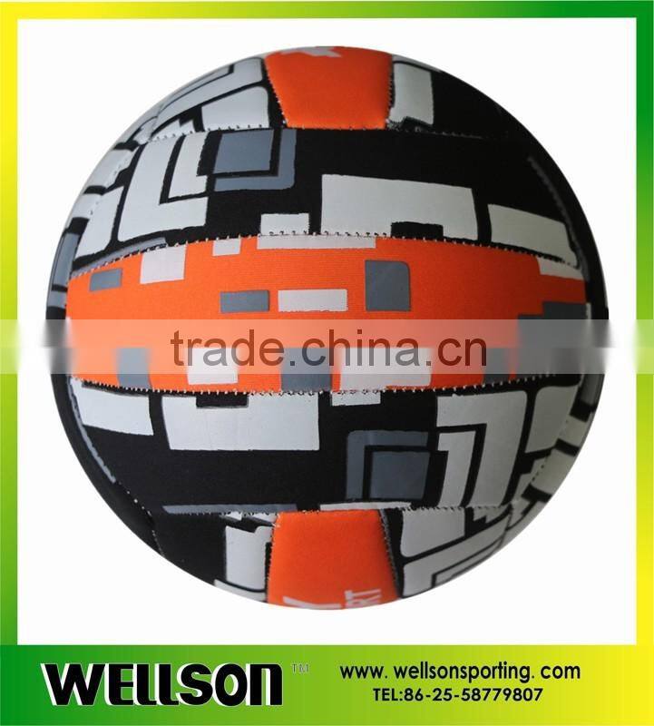 Beach playing neoprene volleyball