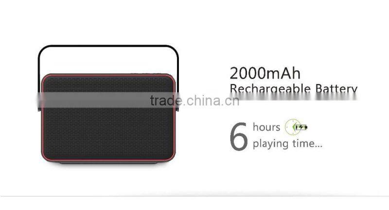 Bluetooth speaker waterproof,2016 Best Bluetooth Speaker,Manual Super Bass Portable Speaker with nfc optional