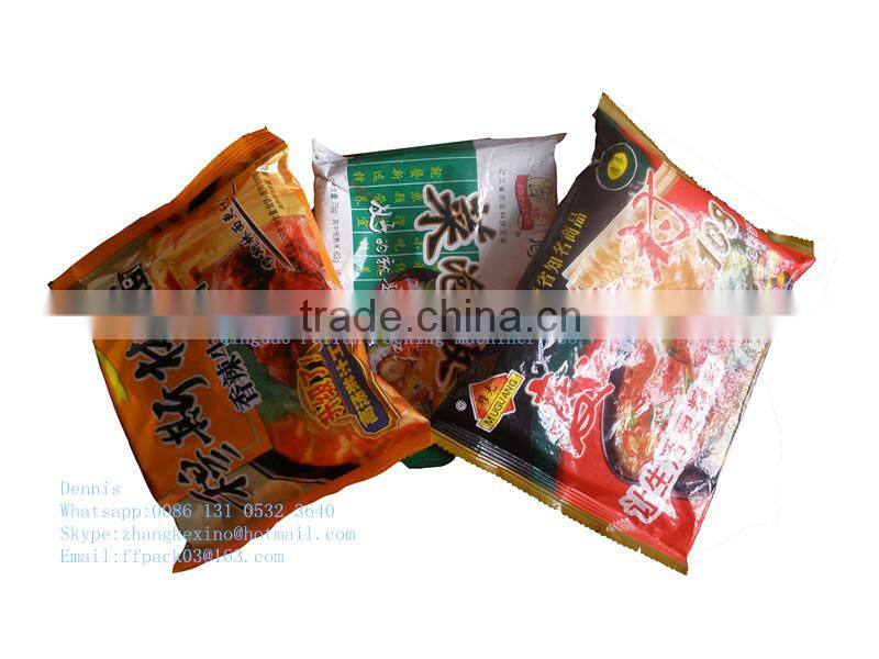 automatic instant noodles packing machine