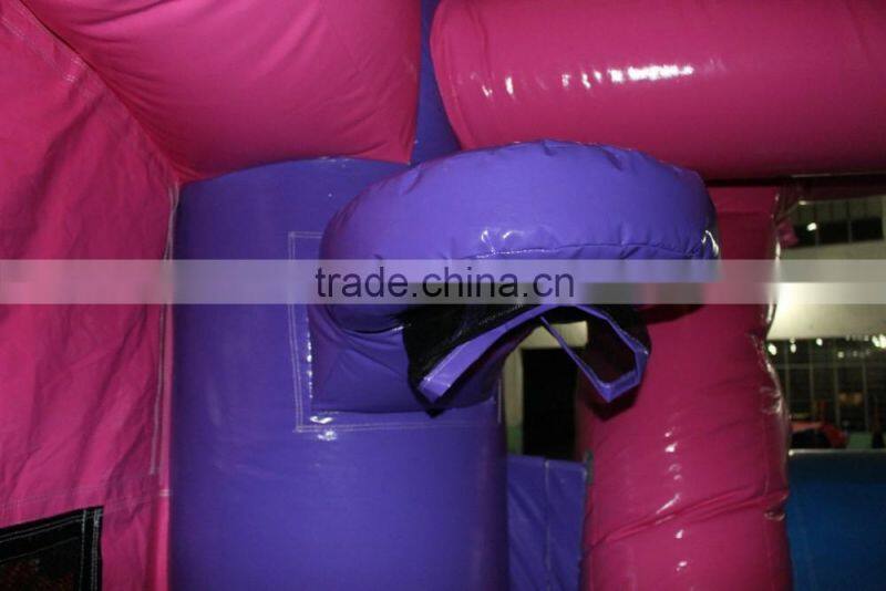 2016 selling outdoor kid's park inflatable combo bouncer princess bounce house