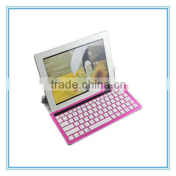 60 Degree Angles View Bluetooth Aluminum Keyboard For Dell Tablet With Or Below 10.1