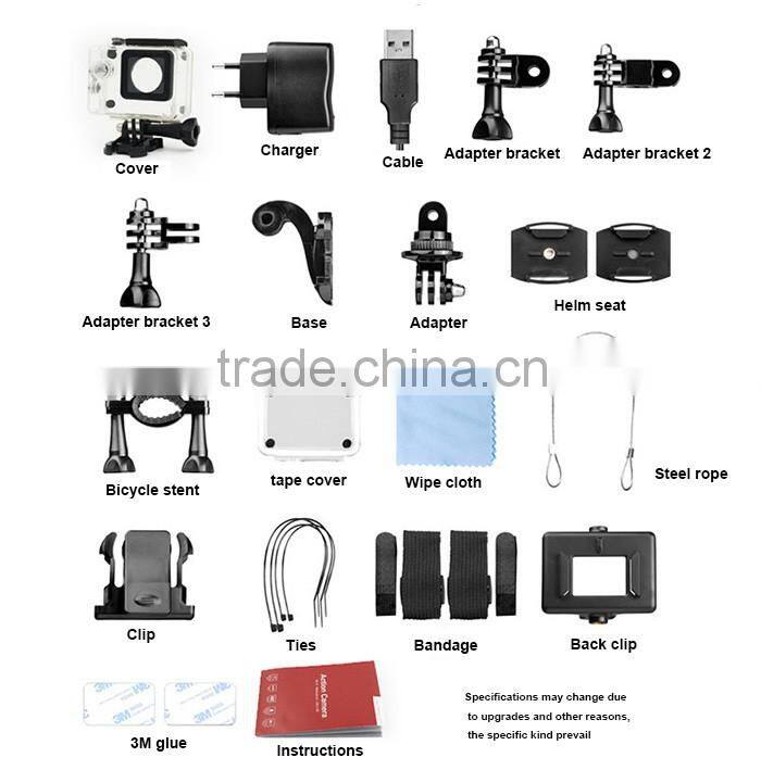 G2 4k ultra hd action camera underwater video camera