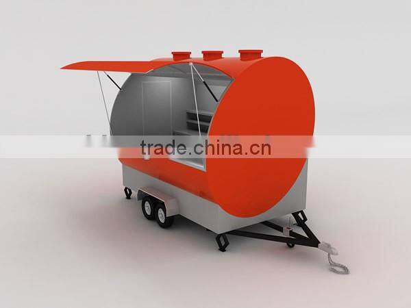 Sell Kiosk Food Cart With Wheels CE Kiosk Food Cart With Wheels / Best Global Kiosk Food Carts