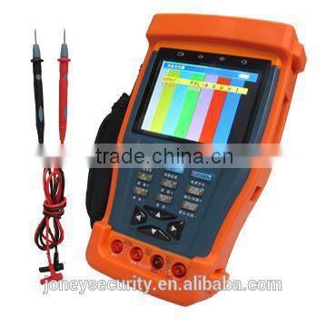 3.5 inch LCD CCTV Camera tester,Digital multimeter,Video signal,Audio Testing