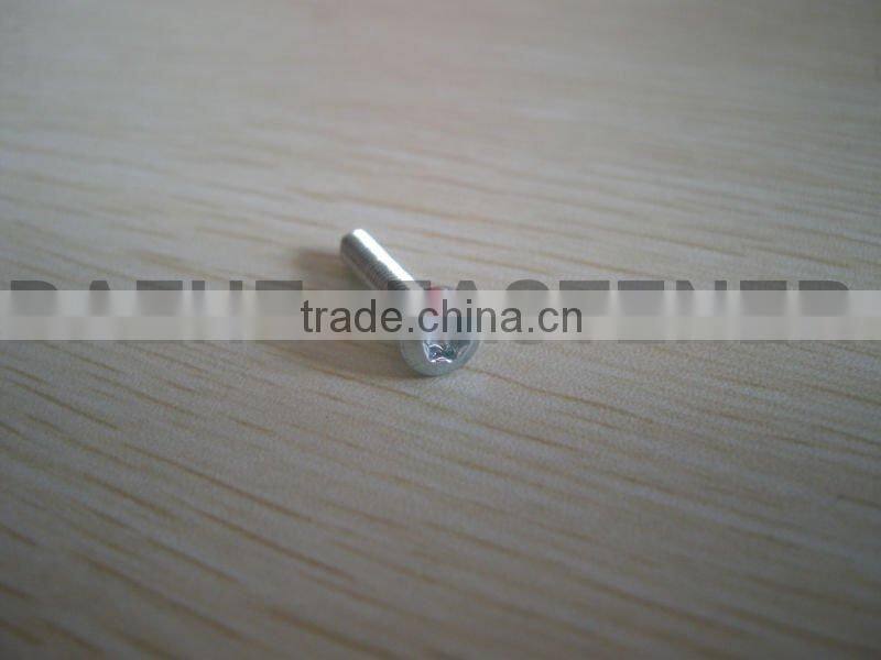 pan head six-lobe drive machine screw