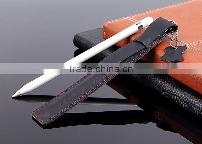 Cheaper Customized Genuine Leather Pen Pouch