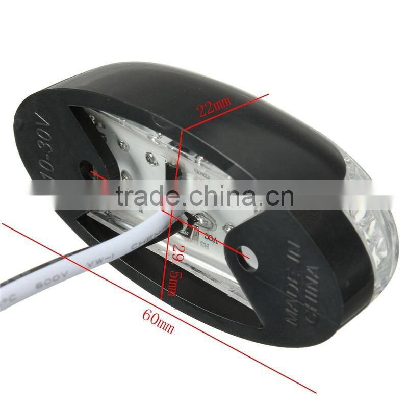 12V 24V DC E-marked DOT Car Truck Bus LED Rear Indicators Clearance Lamp Trailer Side Marker Light