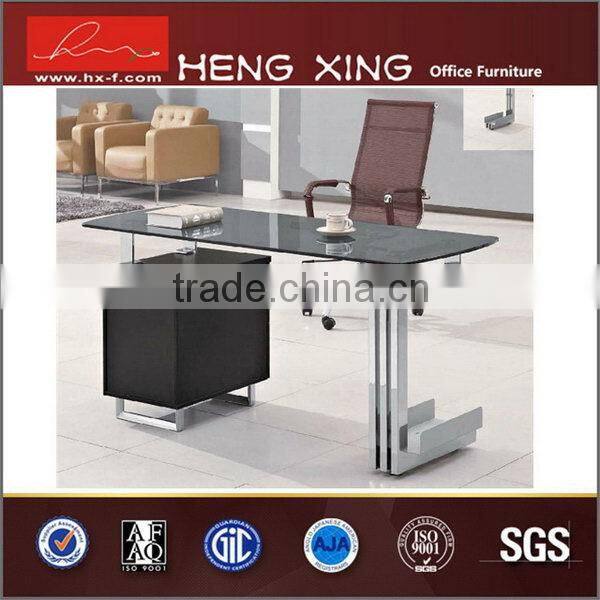 Hot-sale useful secretary glass office table