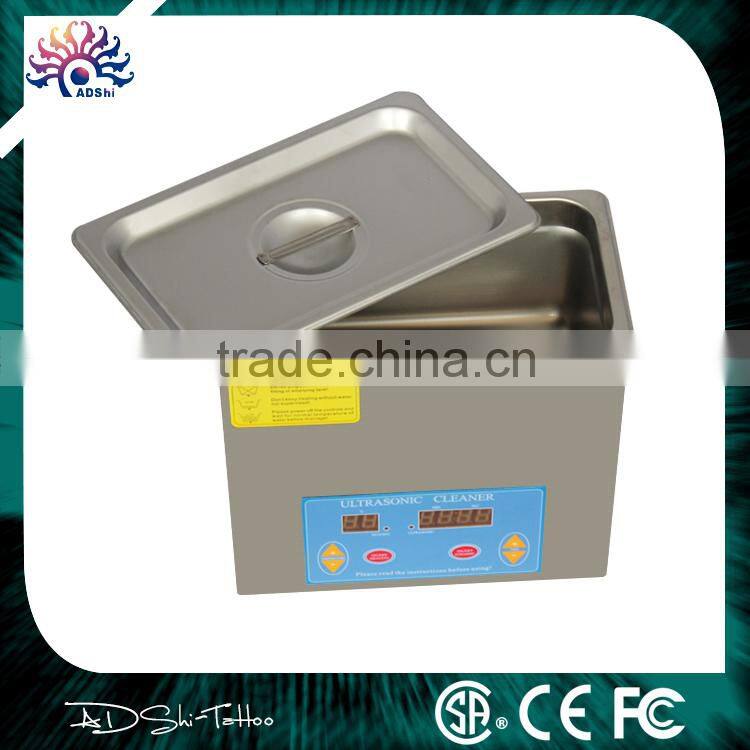Professional tattoo furniture 2000ml large capacity stainless steel LED digital ultrasonic cleaner with heater