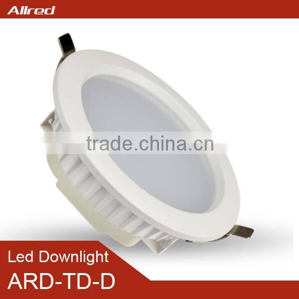 Fashionable design!White/silver color SMD5730 recessed led downlight 30w