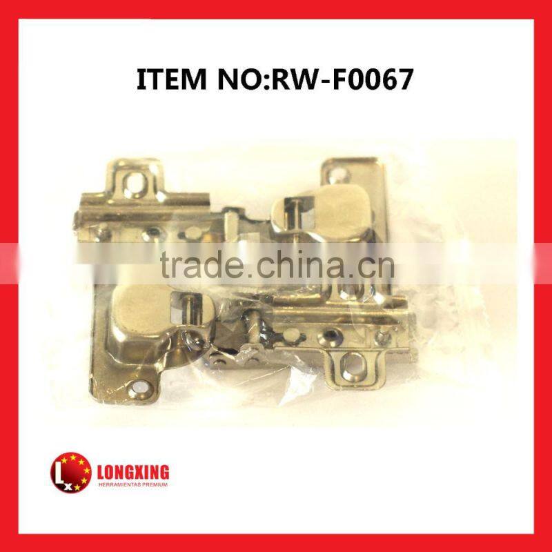 Factory Supply Cabinet Blind Hinges Satin Nickel inch Offset Face Mount Self-closing Hinges