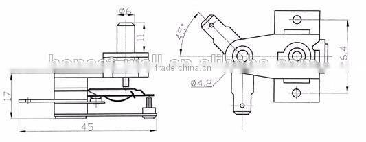KST820-26 Adjustable KST thermostat