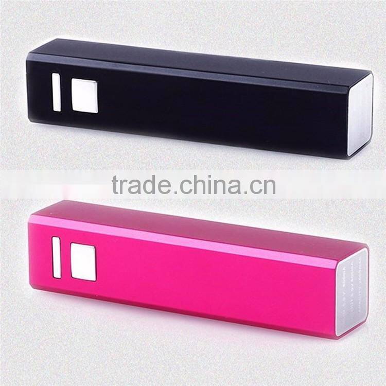 Aluminum alloy promotional power banks 2200mah