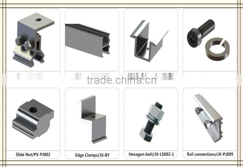 Color Steel Tile Roof PV Bracket (Clamp Type)