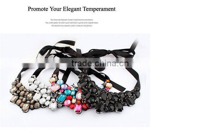 Top Quality Multicolor Collar Choker Vintage Statement Necklace Women Necklaces & Pendants Fashion Necklaces for Women 2014