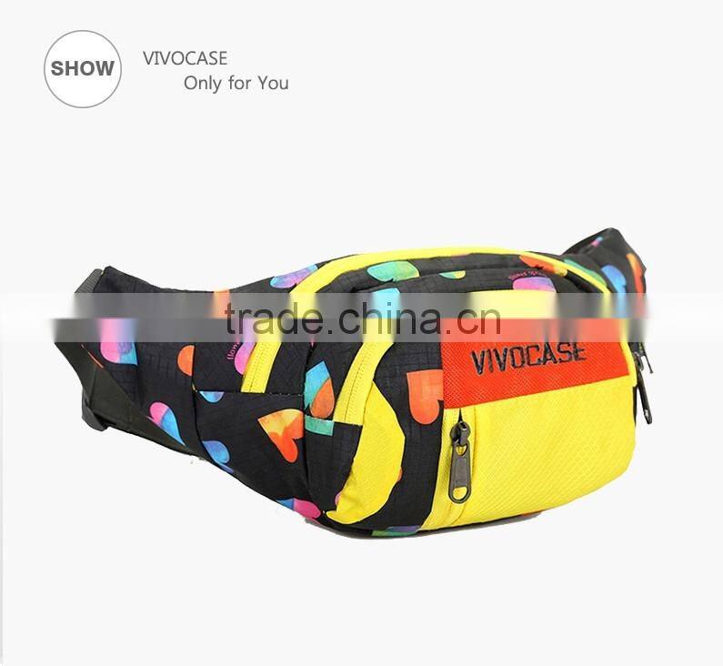 Sports waist bags outdoor running bag lady makeup waist sports bag