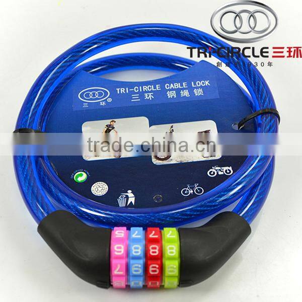 High Quality Tri-Circle Cable Locks JM-C