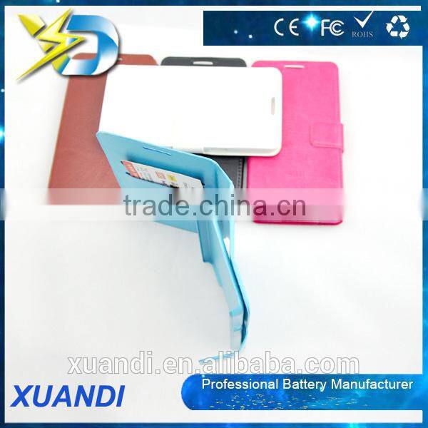 wallet waterproof leather case for samsung A5