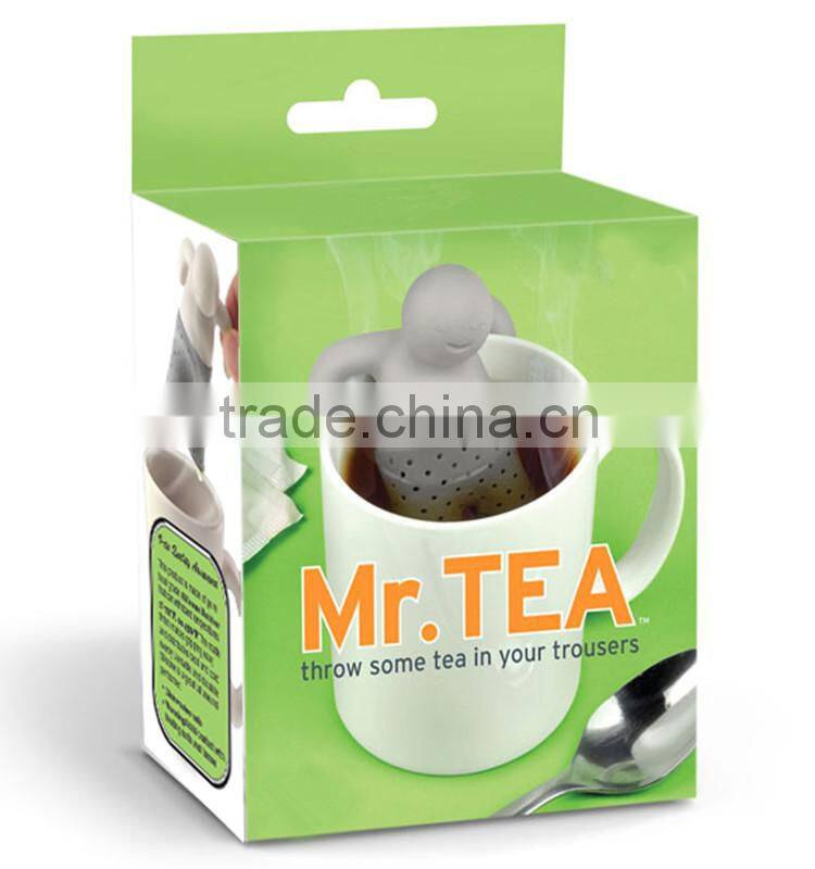 2015 hot sale food grade silicone high quality empty tea bag