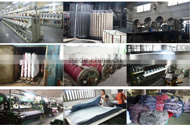 wholesale yarn dyed men 100 cotton shirting fabric