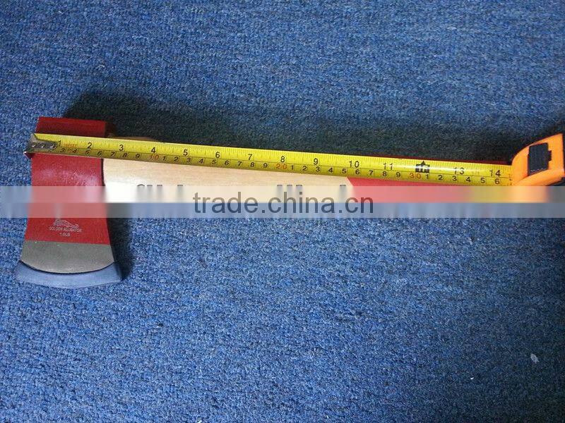 FORGED AXEWITH WOODEN / FIBERGLASS HANDLE