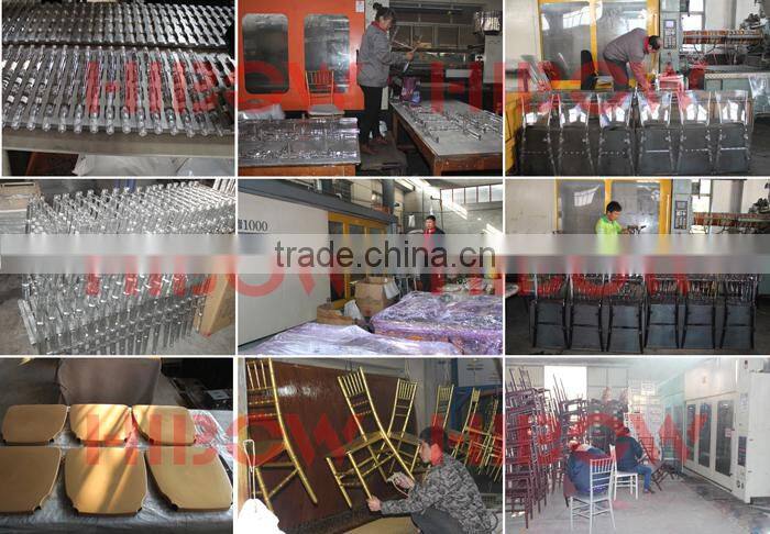 wedding banquet chairs, silver resin chiavari chair