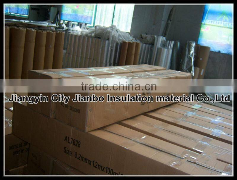 Fiber glass fabric aluminium foil heat and sound insulation