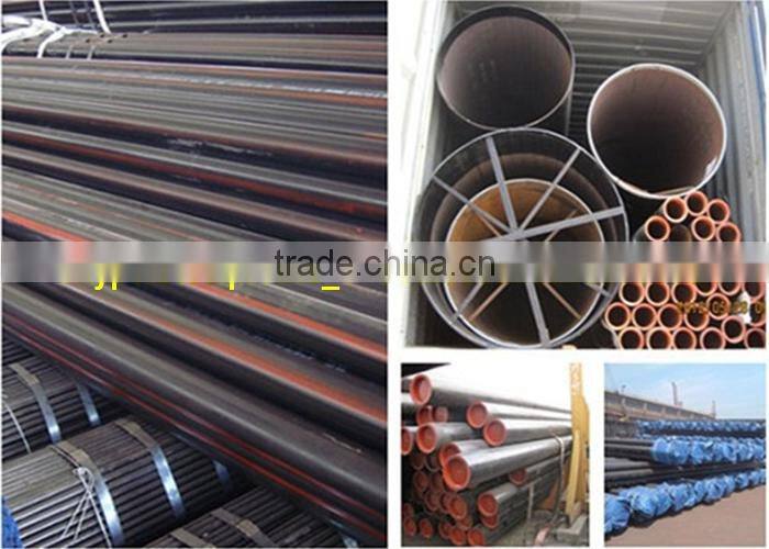 1/2" to 14" ASTM A106B/A53B Carbon Seamless Schedule 80 Black Steel Pipe In Large Stock