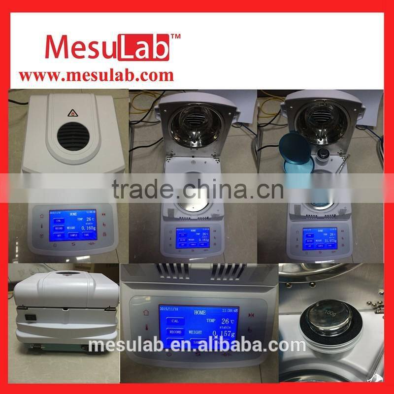 Halogen Moisture Meter moisture balance analyzer DHS-16