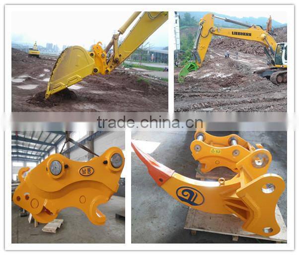 jt-02 quick hitch coupler for 6 TONS and VAVDE excavator made in china cheap and quality