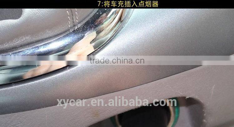 Hot sale 2.5 inch HD car DVR, Front/Rear dual lens car dvr recorder XY-9615