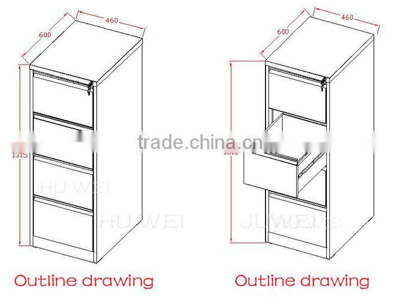 Top quality durance office storage hot sale steel cabinet
