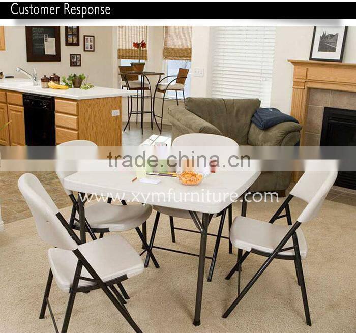 Plastic Blow Molding Folding square Table XYM-M10