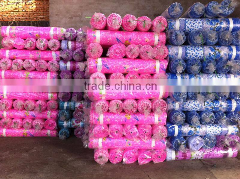 100%Polyester 3D printed textile fabric with big flower for bedsheet/bedding set/mattress