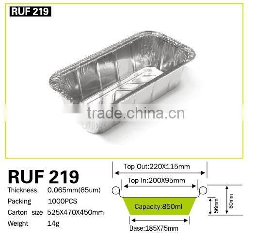 Household kitchen Disposable mini loaf pan