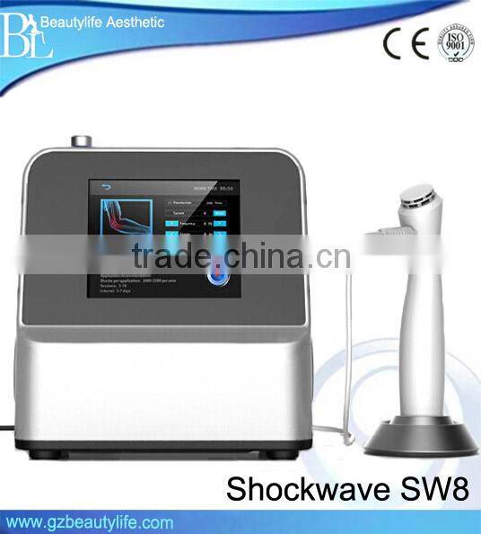 Extracorporeal acoustic Shock Wave Therapy for medical physiotherapy treatment