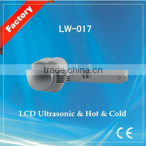 Home Use 2in1 Slim Fitness Facial Machine Ultrasonic Hot and Cold HammerLW-017