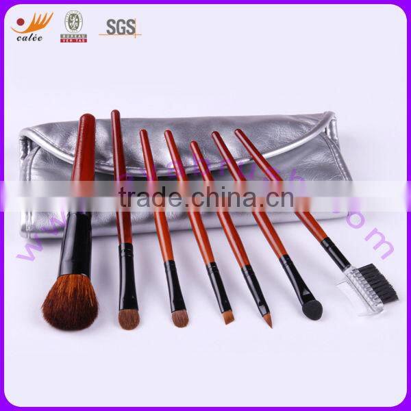 OEM customer logo 7pcs make up brush set